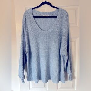 American Eagle | oversized waffle knit sweater | size M